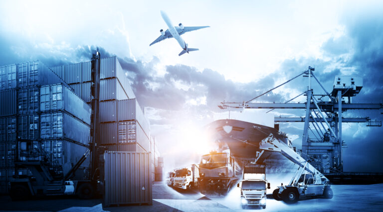 Global business of Container Cargo freight train for Business lo